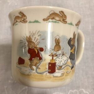 Bunnykins Royal Doulton Water Fight Mug